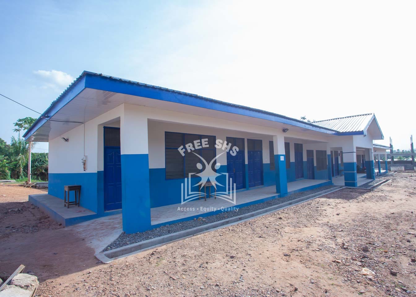 Getfund Emergency School Project at Mawuko Girls SHS