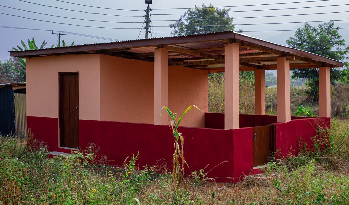 4No. Onsite Creche with Temporary Toilet Facilities at Dzolokpuita