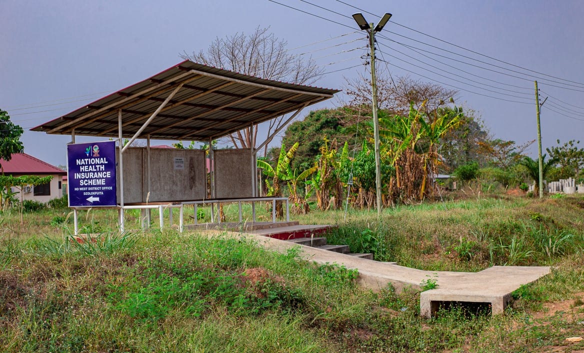 Construction of Waiting Shed at Dzolokpuita