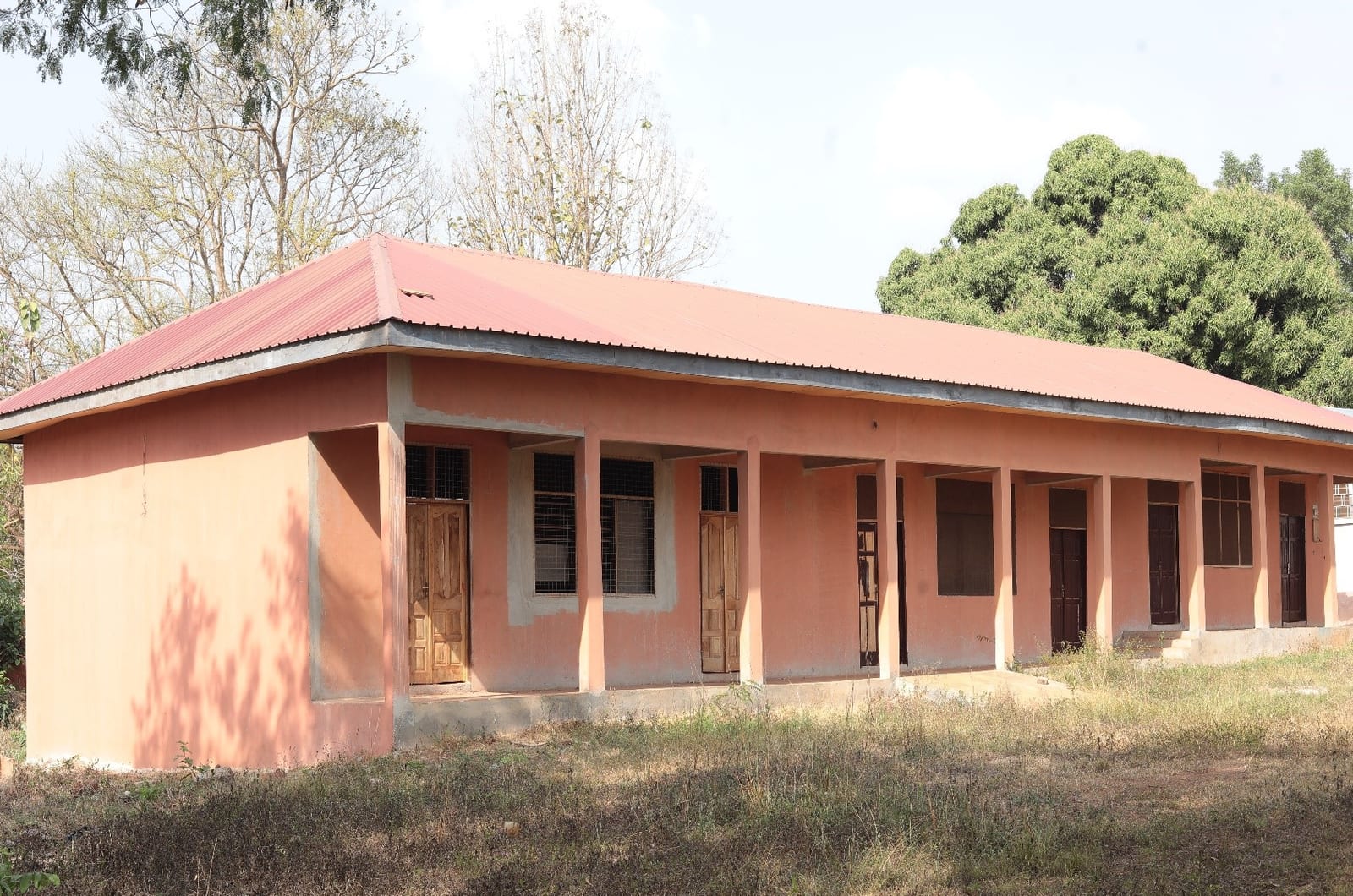 3-Unit Classroom Block with Ancillary Facilities at Drobo SHS
