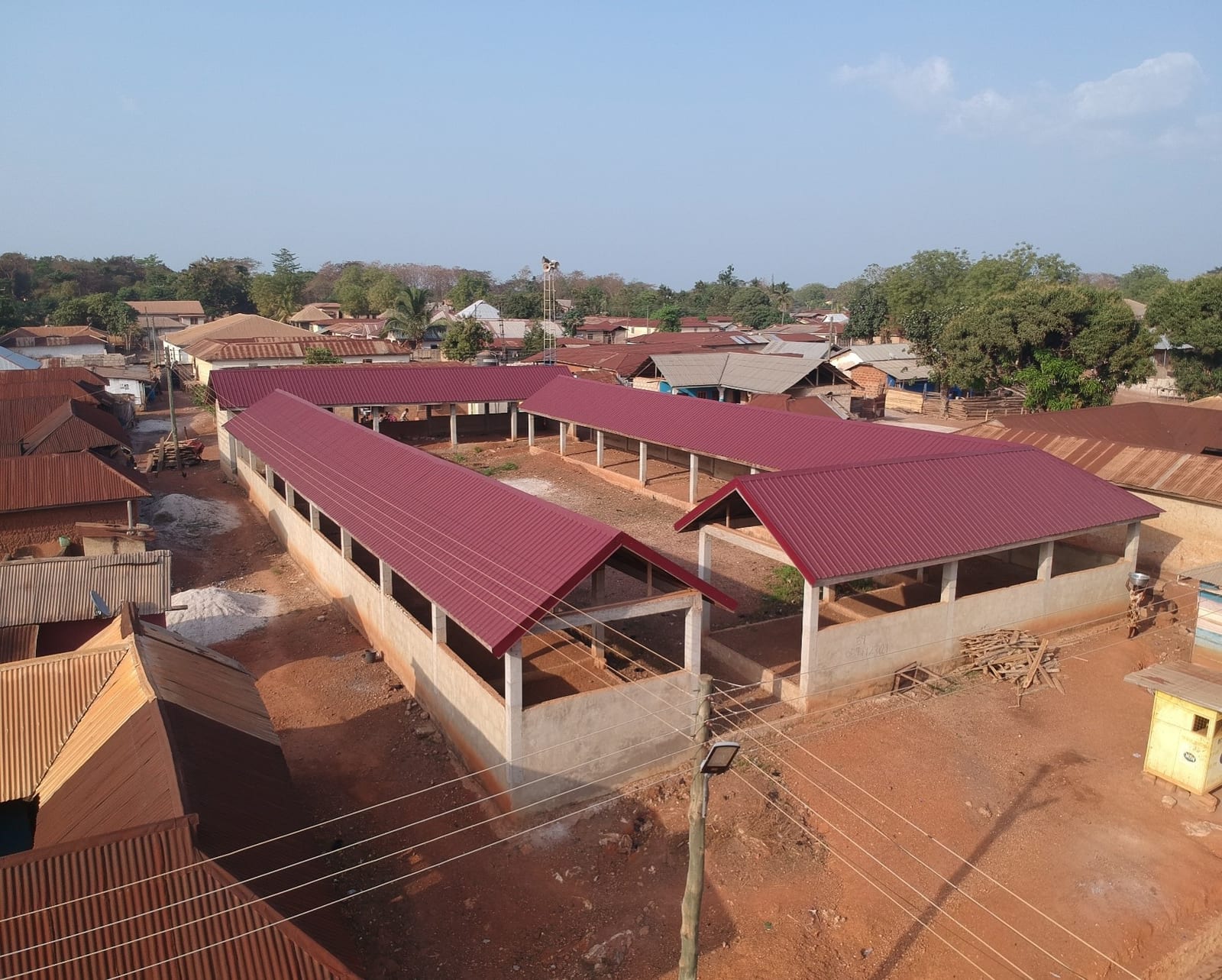 Construction of Durbar Ground at Babianiha
