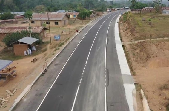 Construction of Jasikan-Dodo Pepesu Road (56.4km)