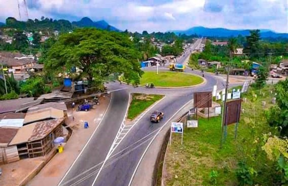 Asphalting of Jasikan Roundabout