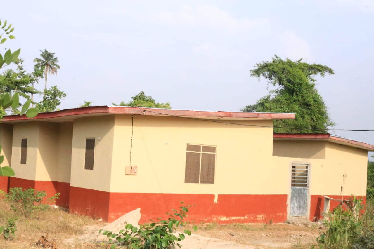 Construction of 3-Units 1 Bedroom Semi-detached Teacher's Quarters at Odoyefe