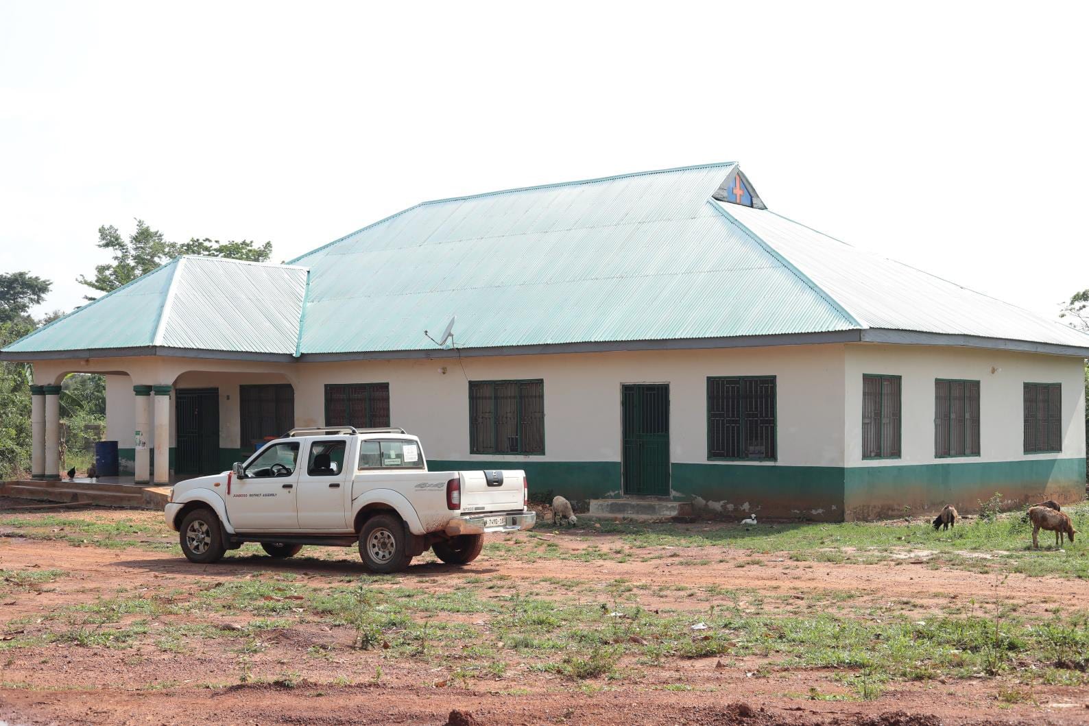 Construction of Abrokofe CHPS compound