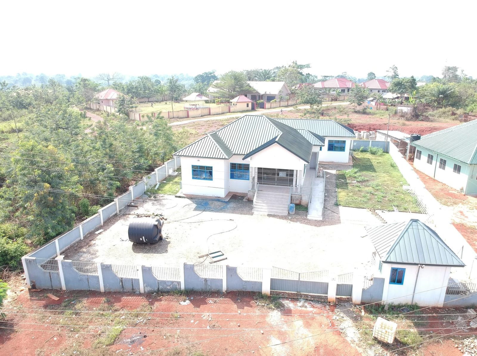Construction of Residence for District NHIA Staff at Juaboso