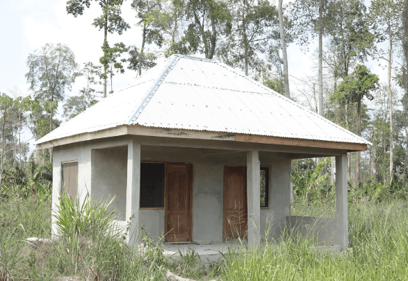 Construction of security post at Juaboso Nkwanta-Bencheema highway