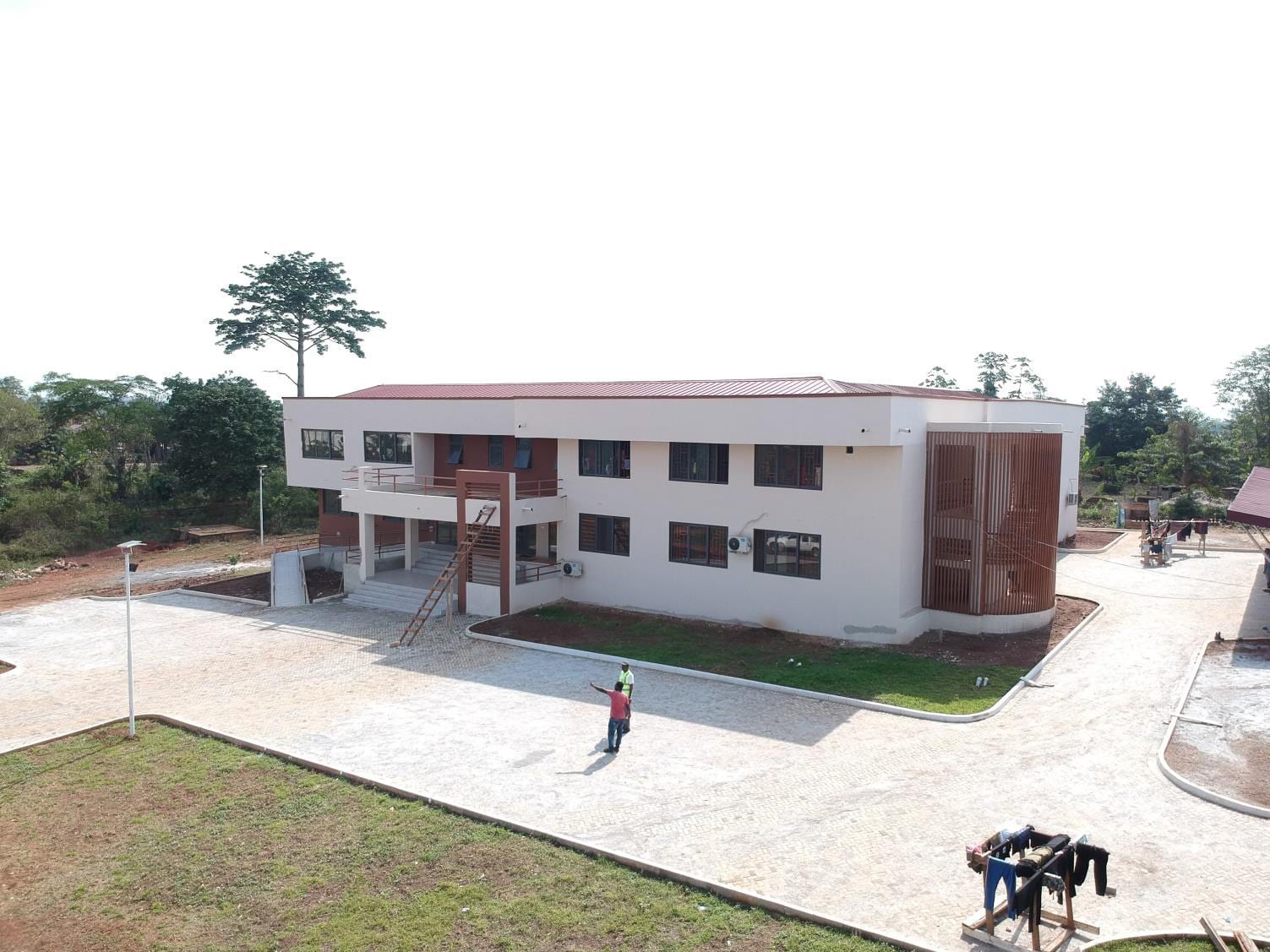 Construction of Regional Agriculture office at Juaboso