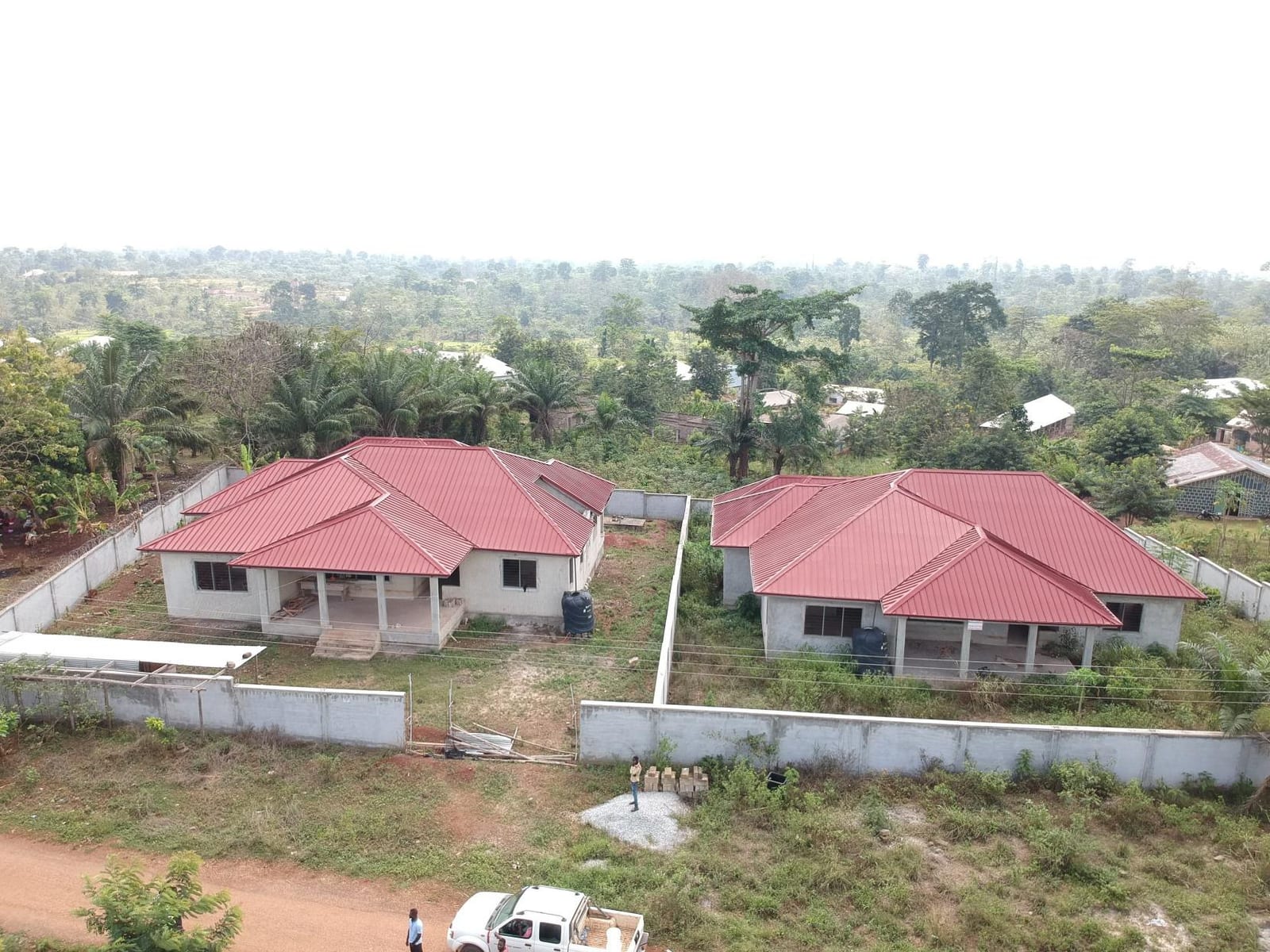 Construction of Regional Agriculture Director and Deputy Residence at Juaboso