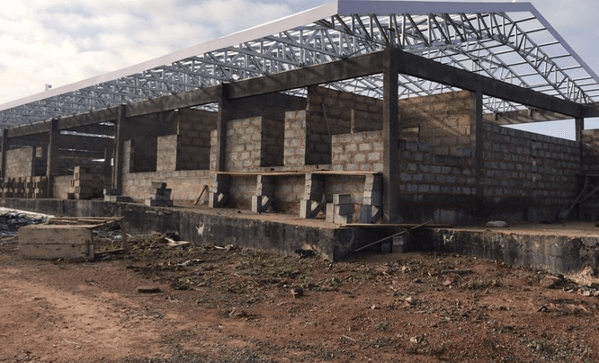 Construction of District Hospital Agenda 111 (Zone 4) at Kadjebi