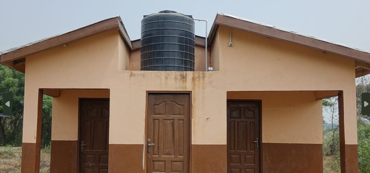 Construction of 1No. 6-Seater W/C toilet at Tsiame