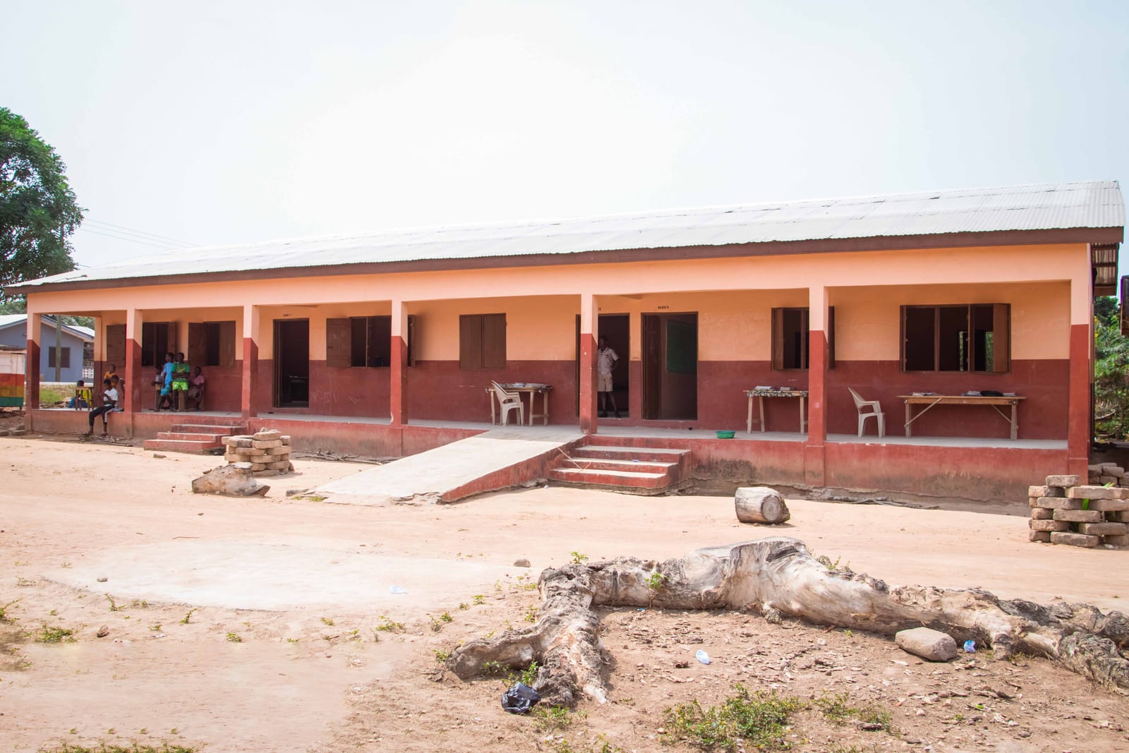 Construction of 3-Unit classroom block at Agorvie