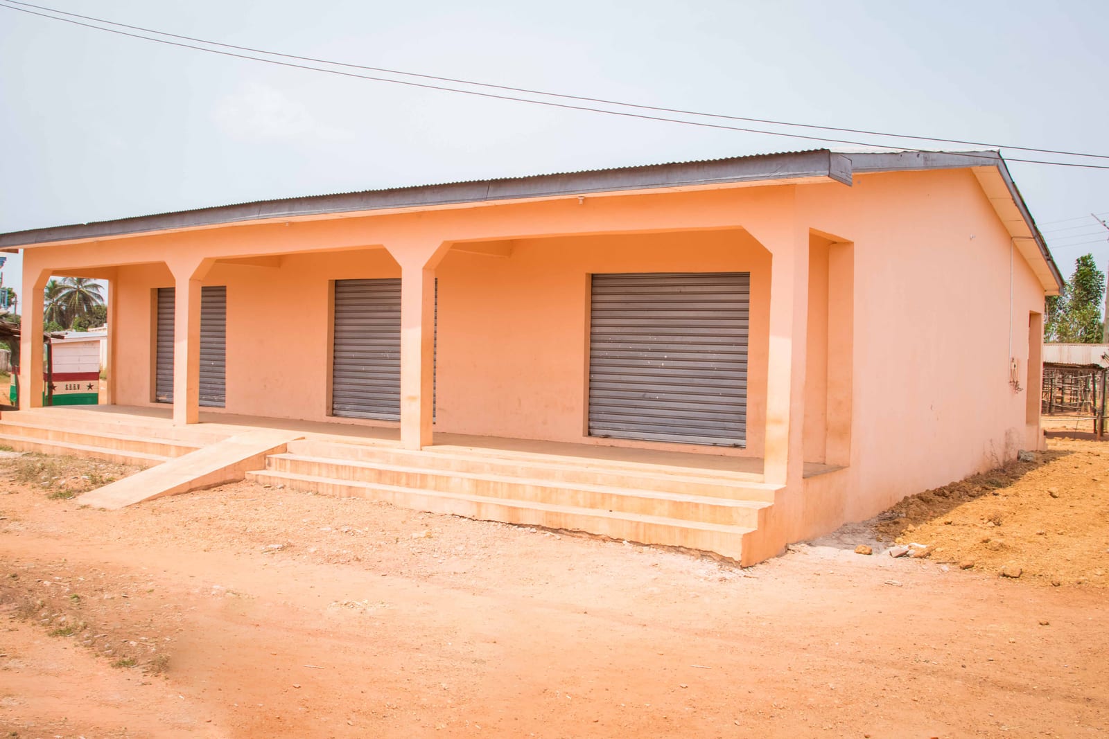 Construction of 1No. 6-Unit Lockable Stores at Afife