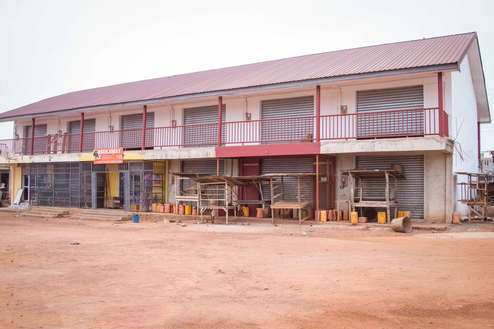 1No. 21-Unit Lockable Stores at Dzesime-Dzodze