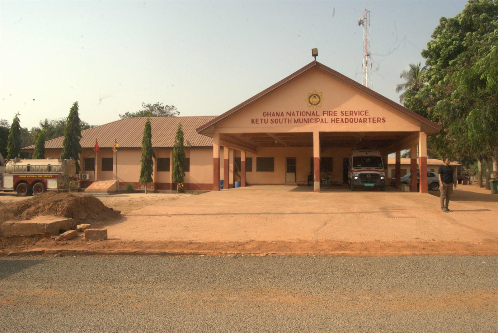 Constuction of Fire Service Station at Tokor