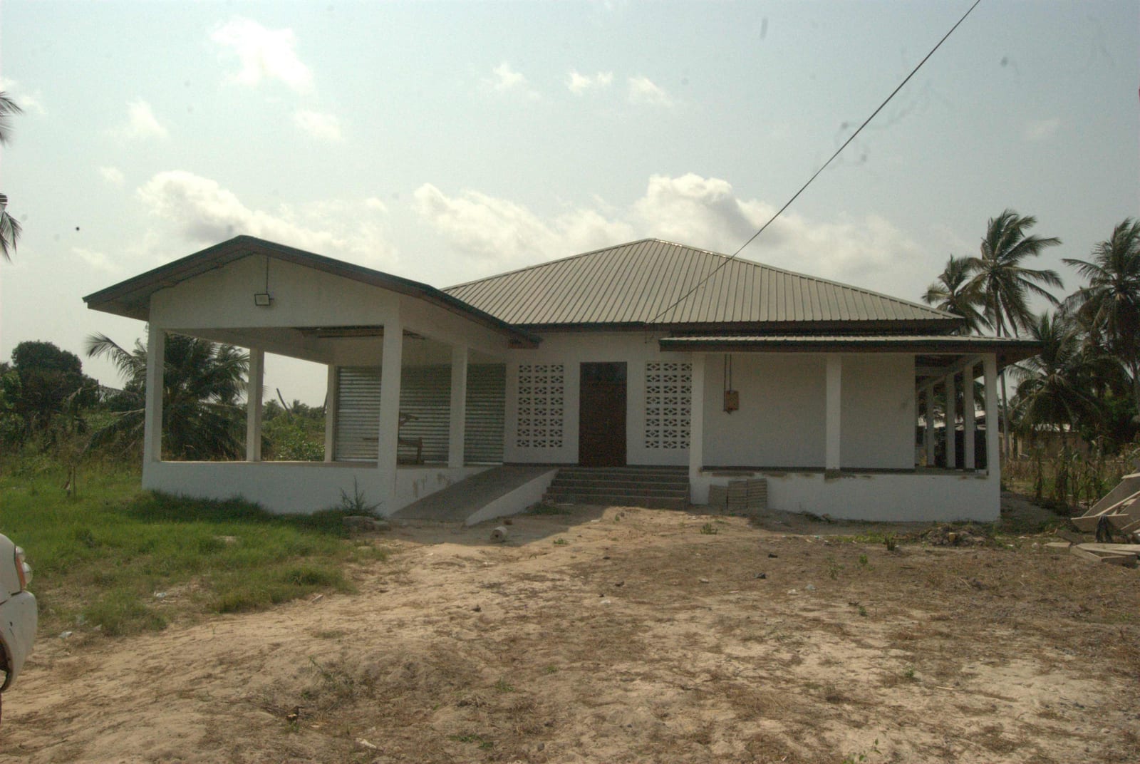 Construction of Kente Village at Ativuta