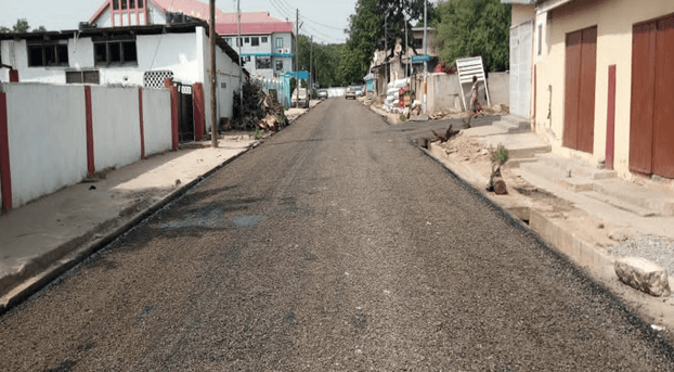 Construction of  Rev. Ritcher and Gorsee Streets