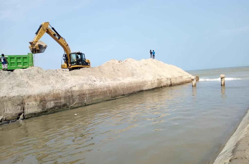 Desilting and Routine Cleaning of Klottey Lagoon