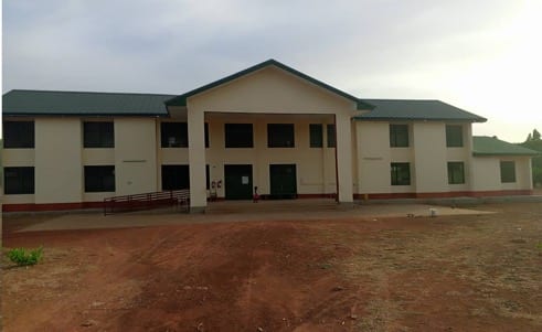 Construction of 2-unit storey classroom block at kpandai SHS
