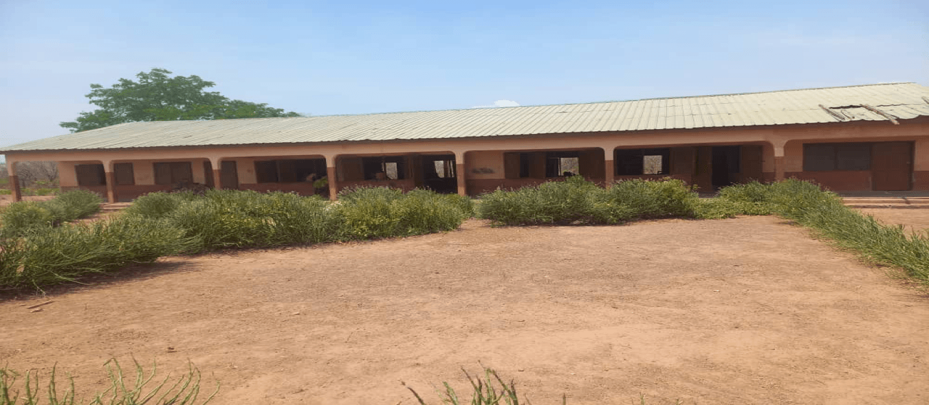 Construction of 6-unit classroom block at Sunghai Presby