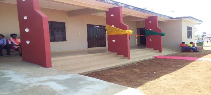 Construction of circuit court at Kpandai