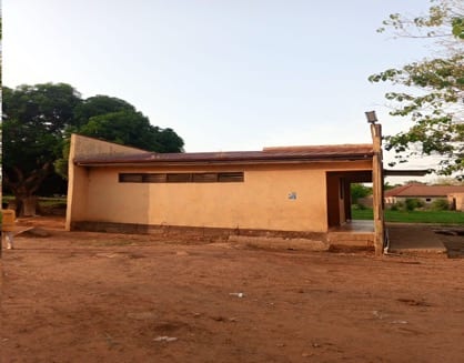 Construction of Toilet with mechanized borehole at Buya