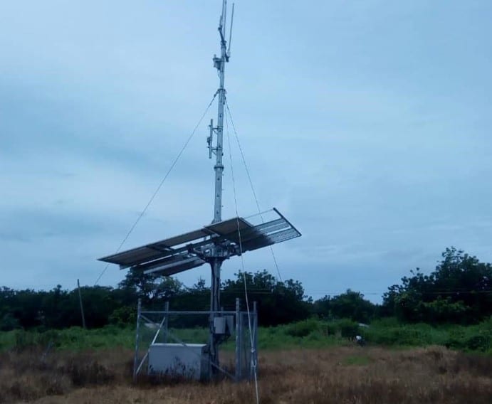 Rural Telephony Huawei Rural Star at Ehiamankyene