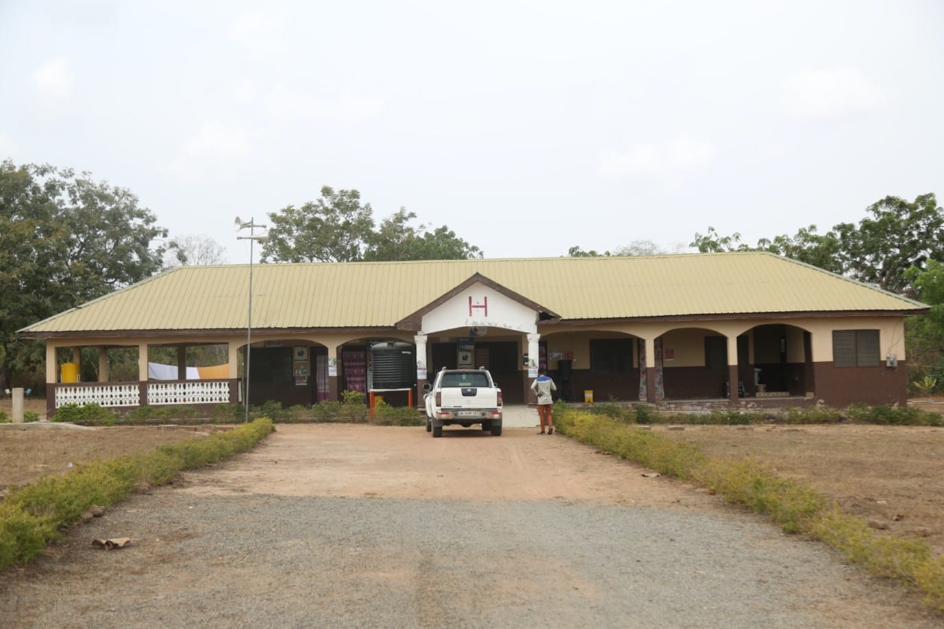 Construction of CHPS Compound at Kwakuae