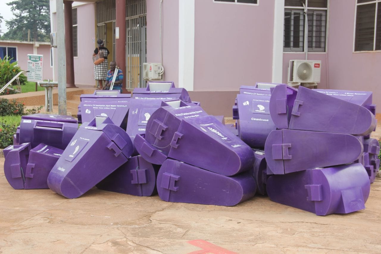 Supply of Street Litter Bins in Kumasi
