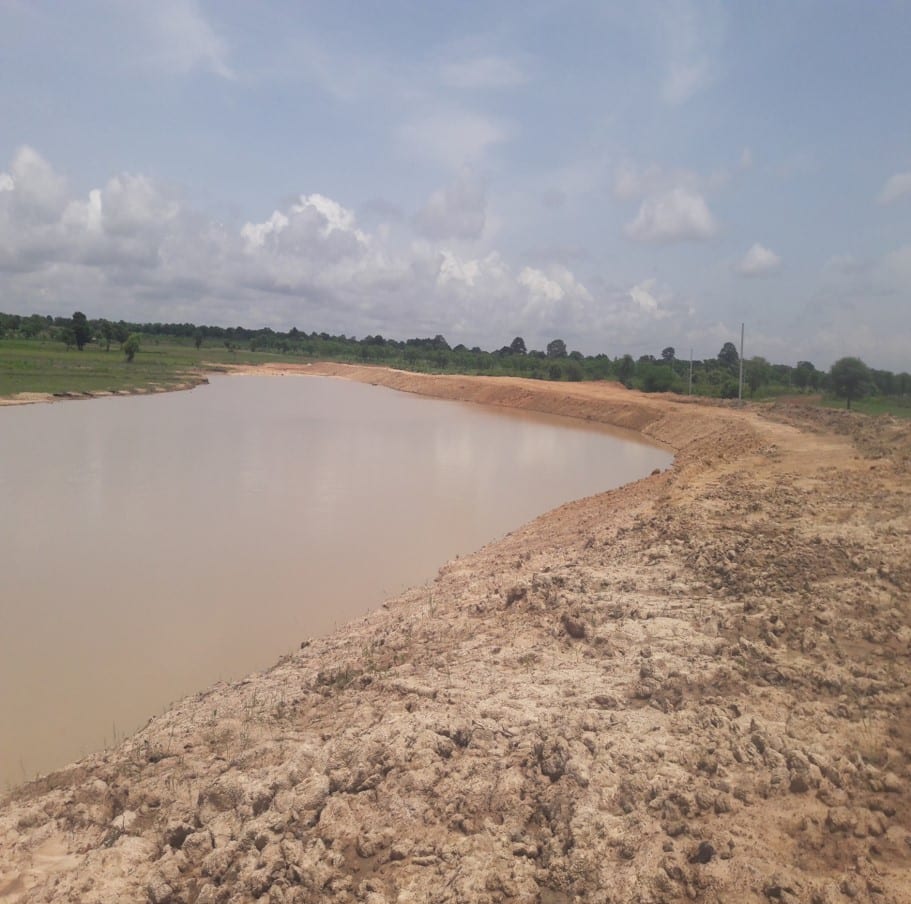 Construction of Small Earth Dams (1V1D) at Kpegu