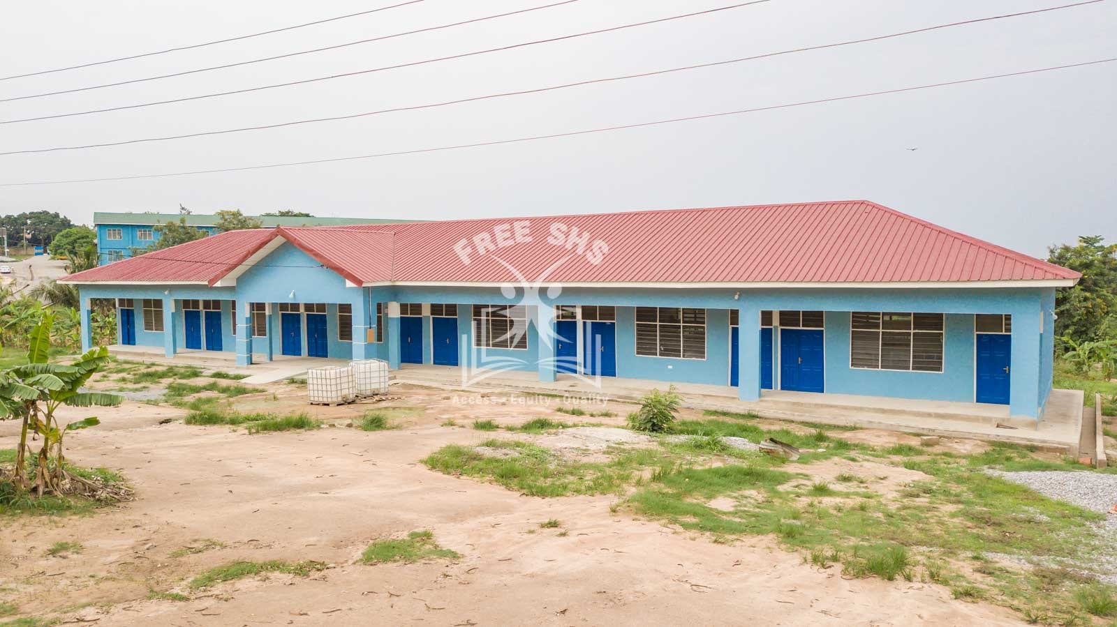 Getfund Emergency School Project at Kofi Adjei SHTS