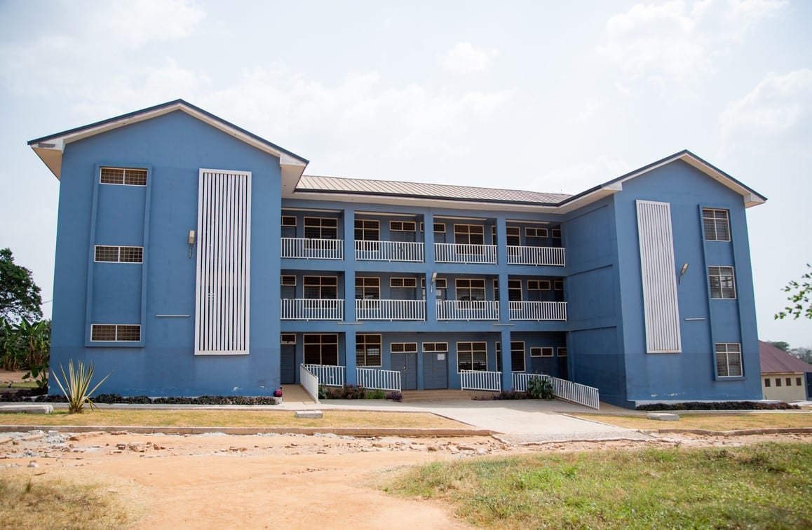 3-Storey 12-Unit Classroom Block for Yaa Asantewaa Girls' SHS at Tanoso