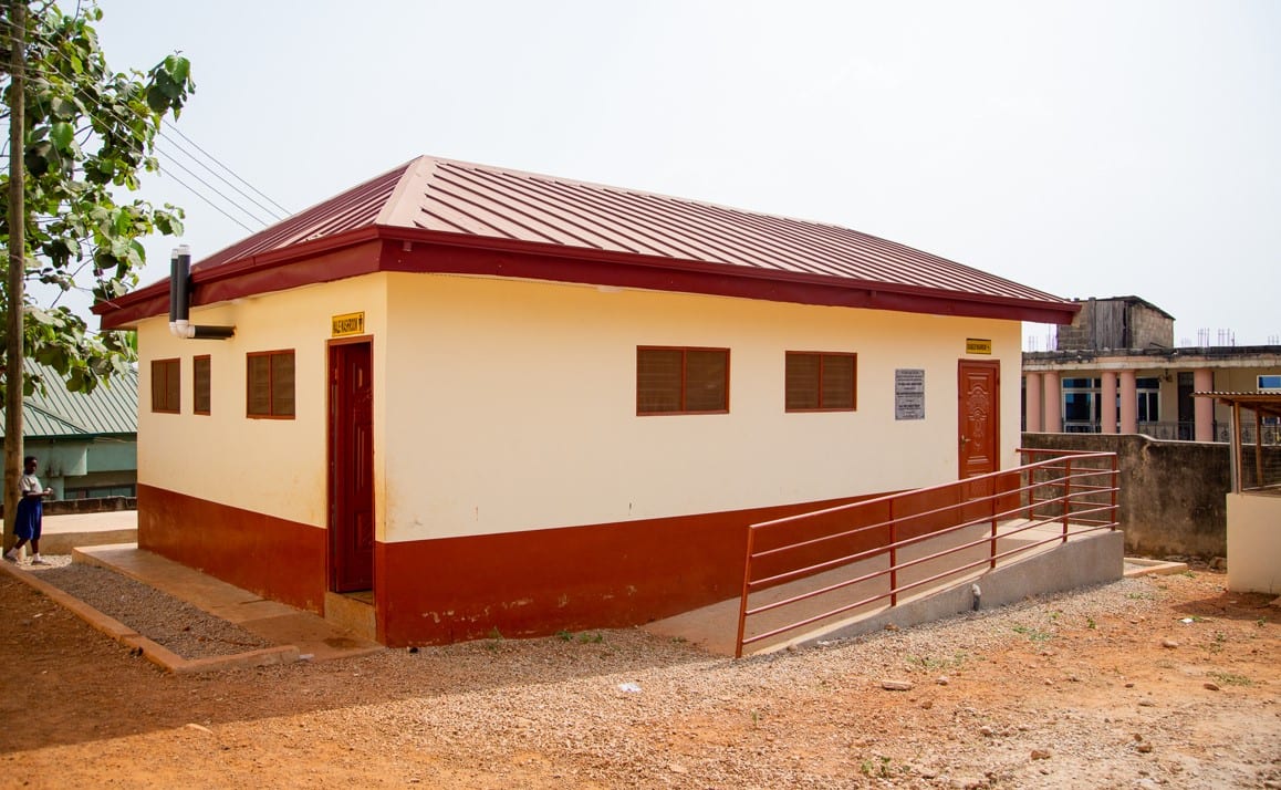 Construction of 1No. 11-Seater W/C Toilet Facility at Kwadaso - Asuoyeboa SDA Primary A, KG