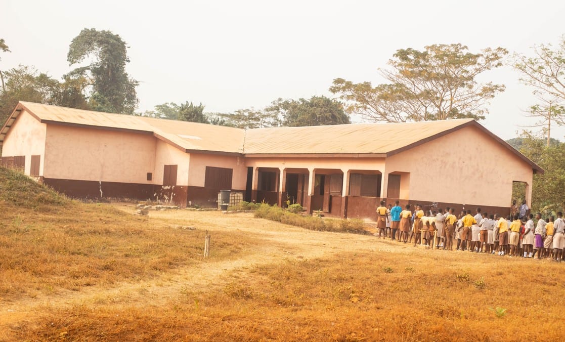 1No. 3 Unit Classroom Block with Ancillary Facilities at Larbikrom