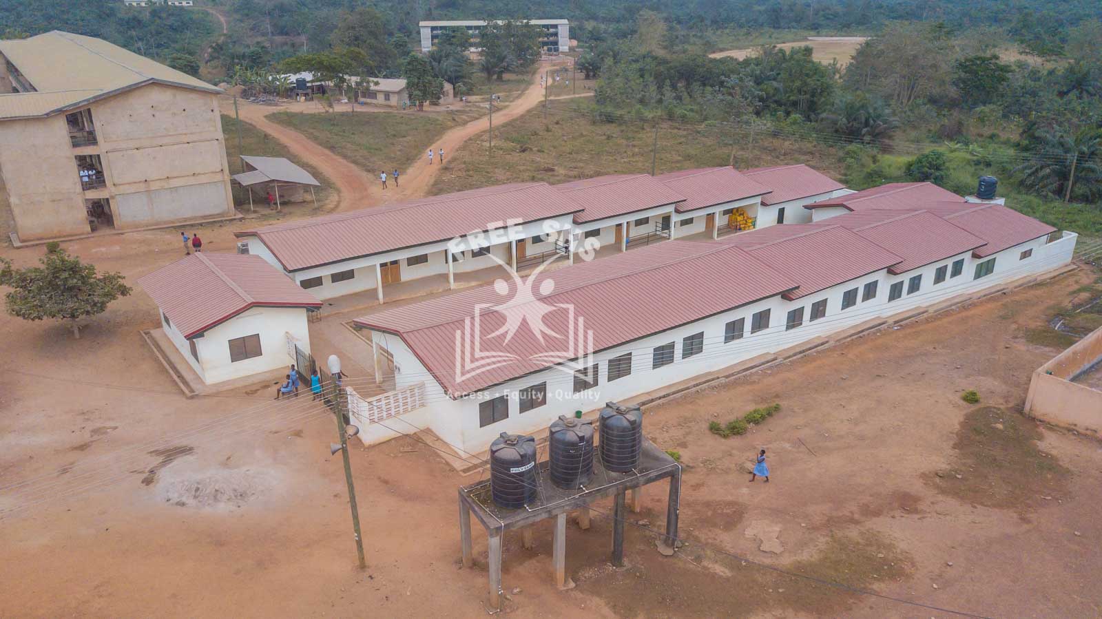 Getfund Emergency School Project at Kade SHTS
