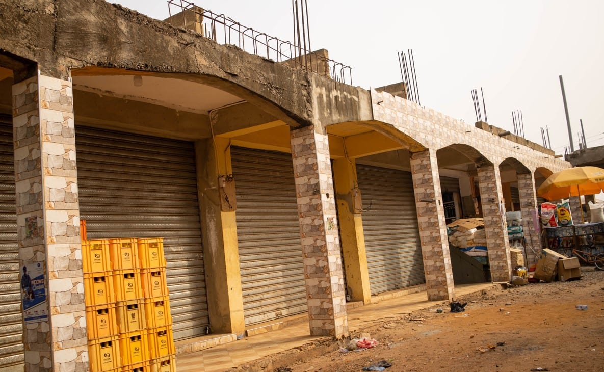 Construction of 48-Unit Lockable stores at Kade