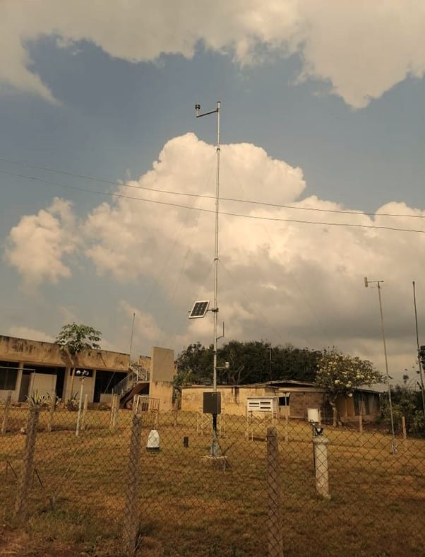 Deployment of Automatic Weather Station at Abetifi