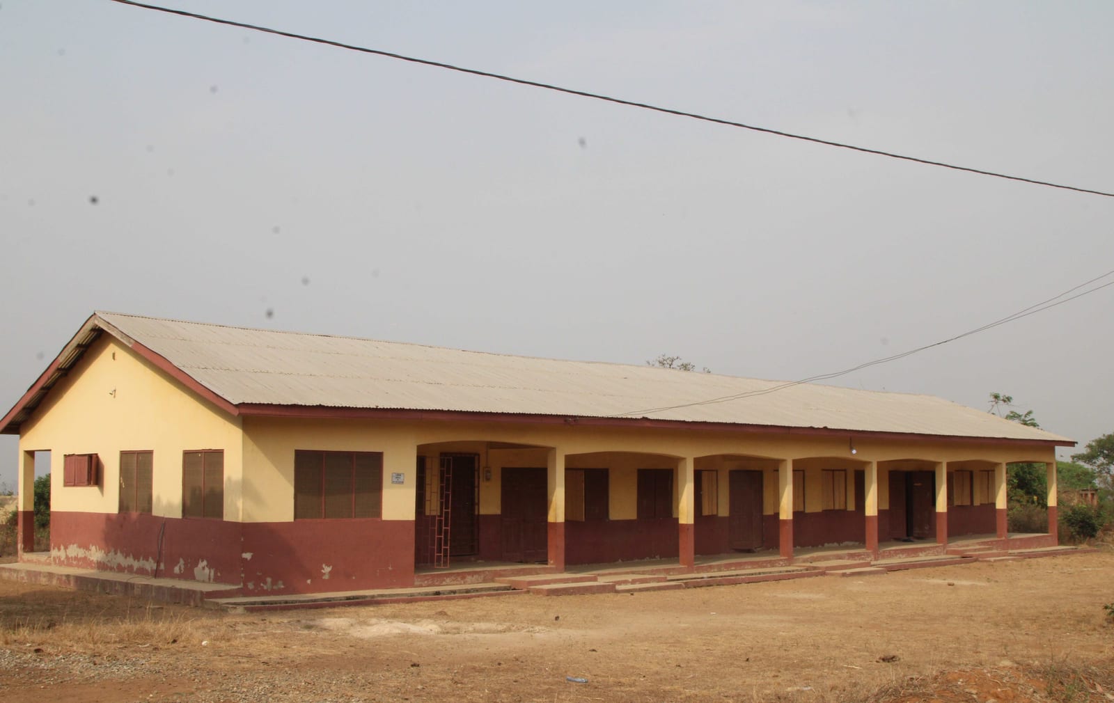 3-Unit Classroom Block with Ancillary Facilities at Oboyan D/A School