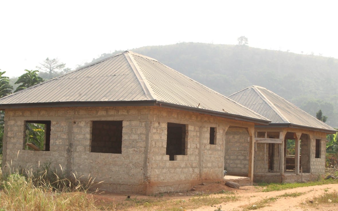 CHPS Compound with Out House at Abiso No.1