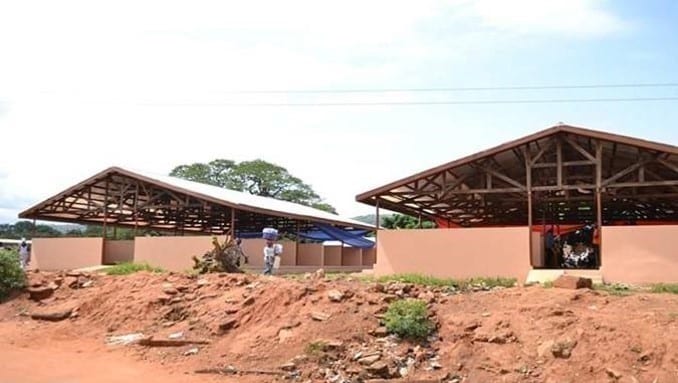 Construction of 2No. 24-Unit Market sheds
