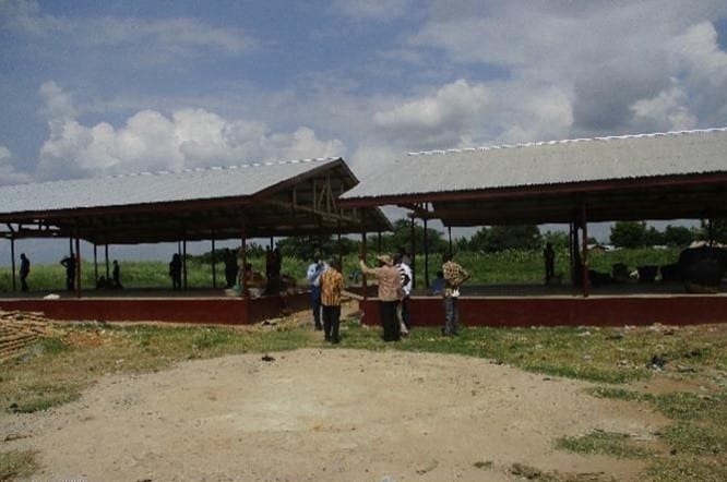 Construction of 2No. Market Pavillions