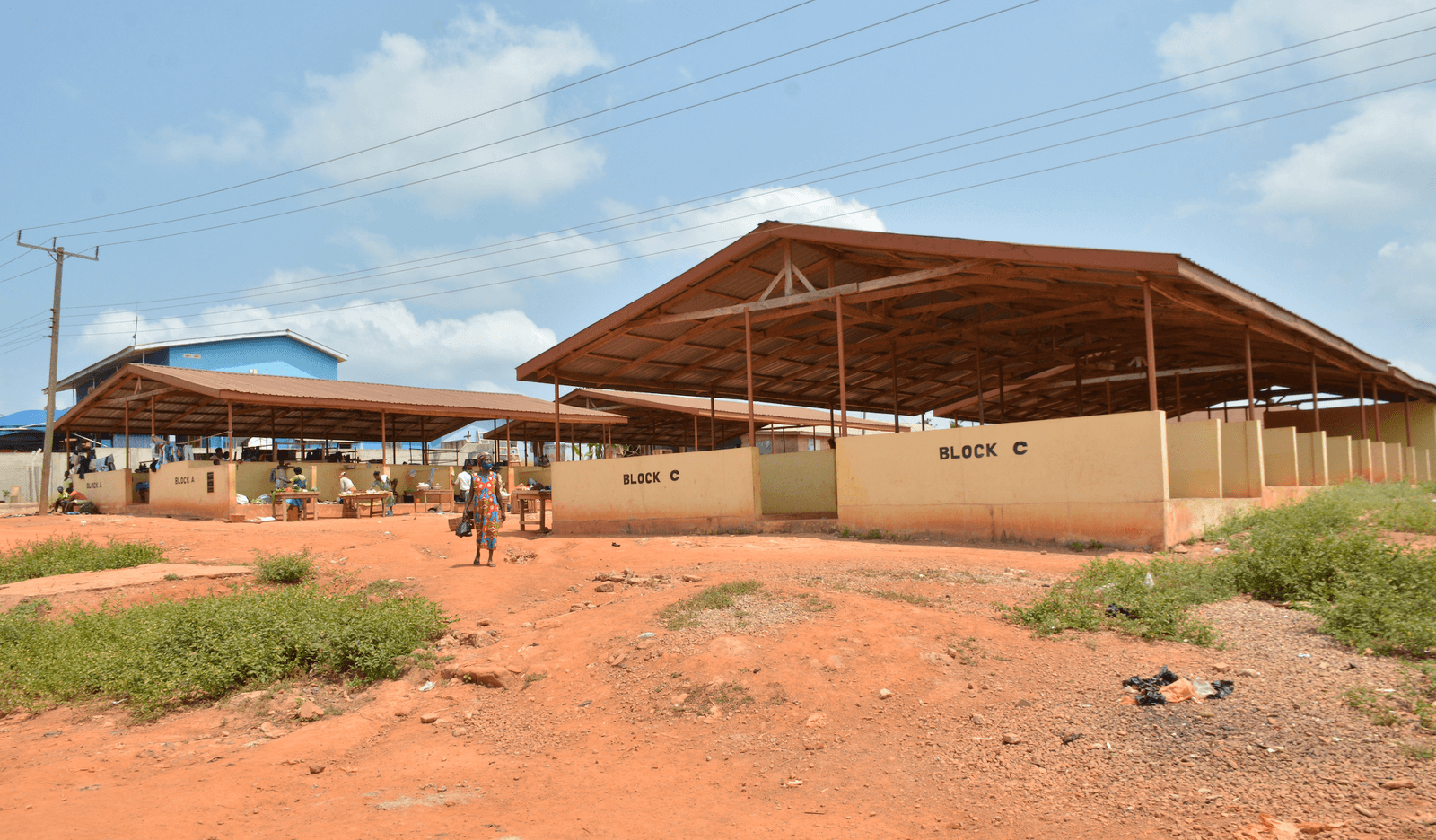 4No. 24 Market stalls and ancillary facilities at Kwahu Praso No.2