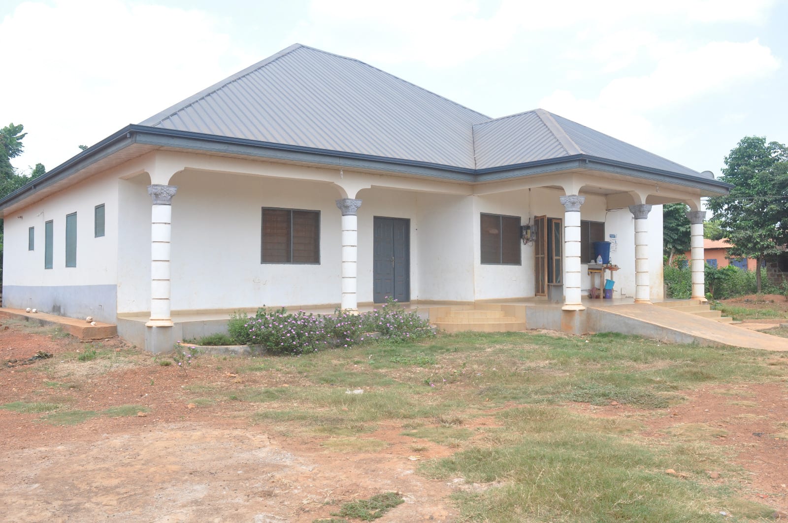 Constuction of CHPS Compound, Visitors Waiting Shed, and Drilling and Mechanization of Borehole at Jamasi No.2