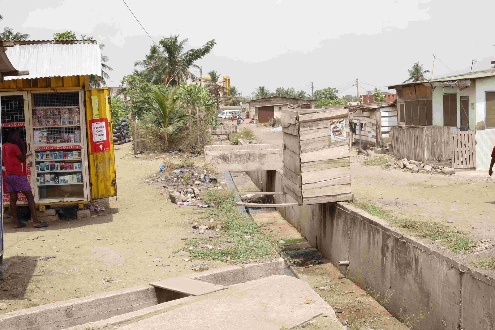 Construction of Storm Drain at Kenam Factory