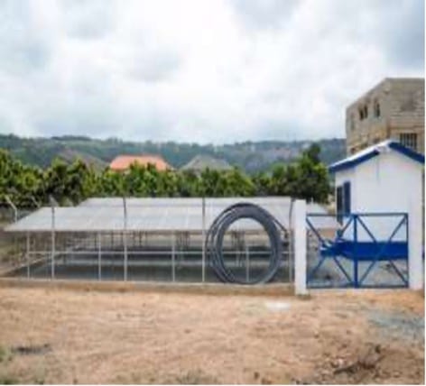 Construction And Completion Of Solar Panel For Water Supply In Kweiman Community