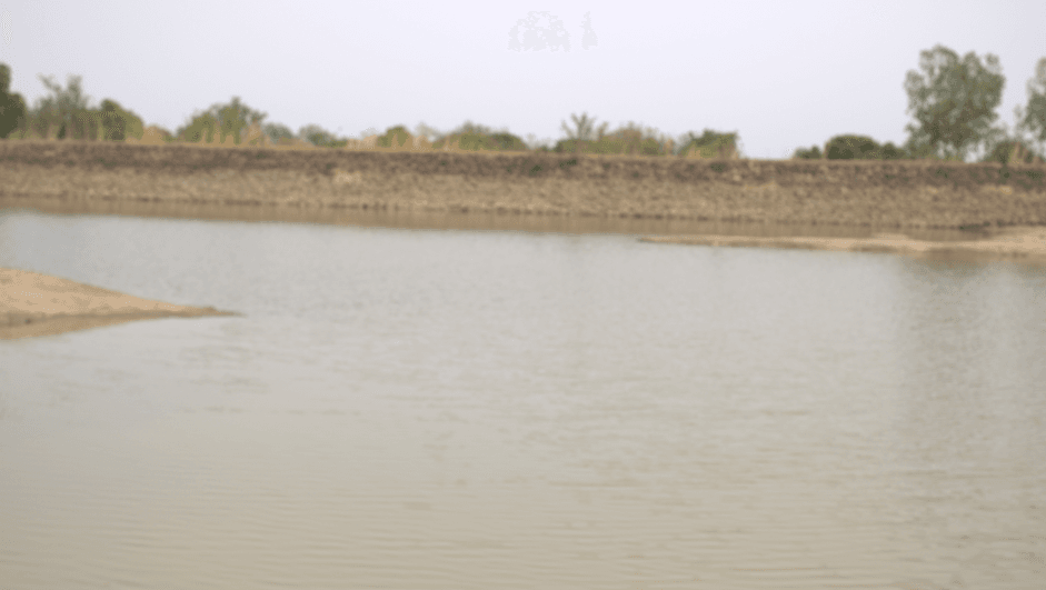 Construction of Small Dams at Sentu