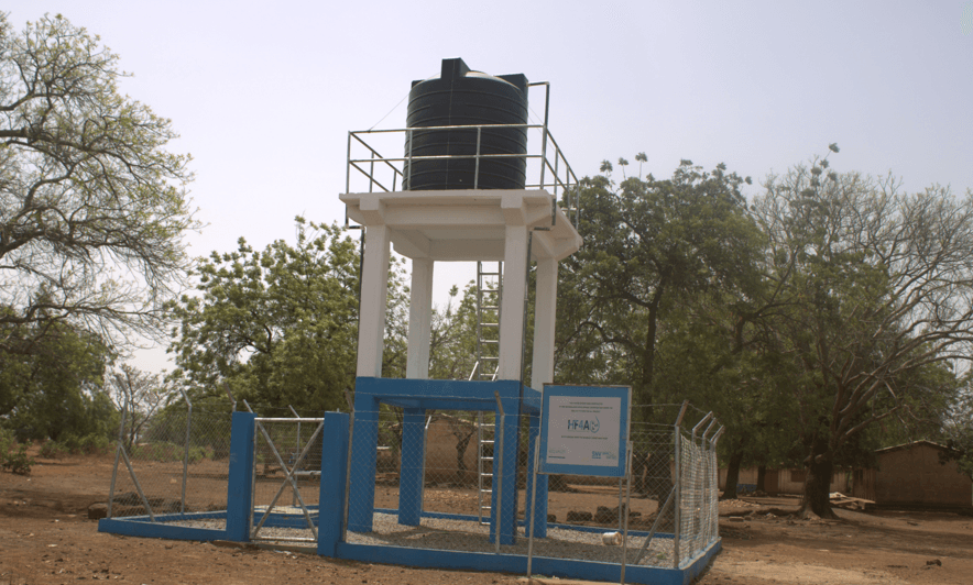 Construction of Limited Solar Powered Mechanized Water System