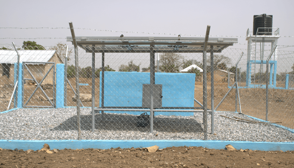 Construction of Limited Solar Powered Mechanized Water System