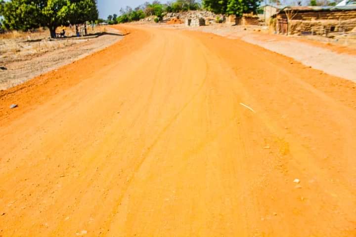 Reshaping of Zambo -Eremon and to Yagara Roads
