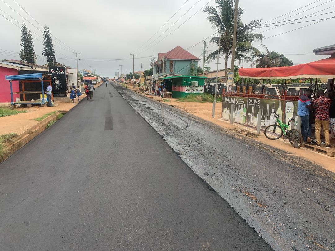 Asphalt Overlay on A-Street Avenue at Greda Estates